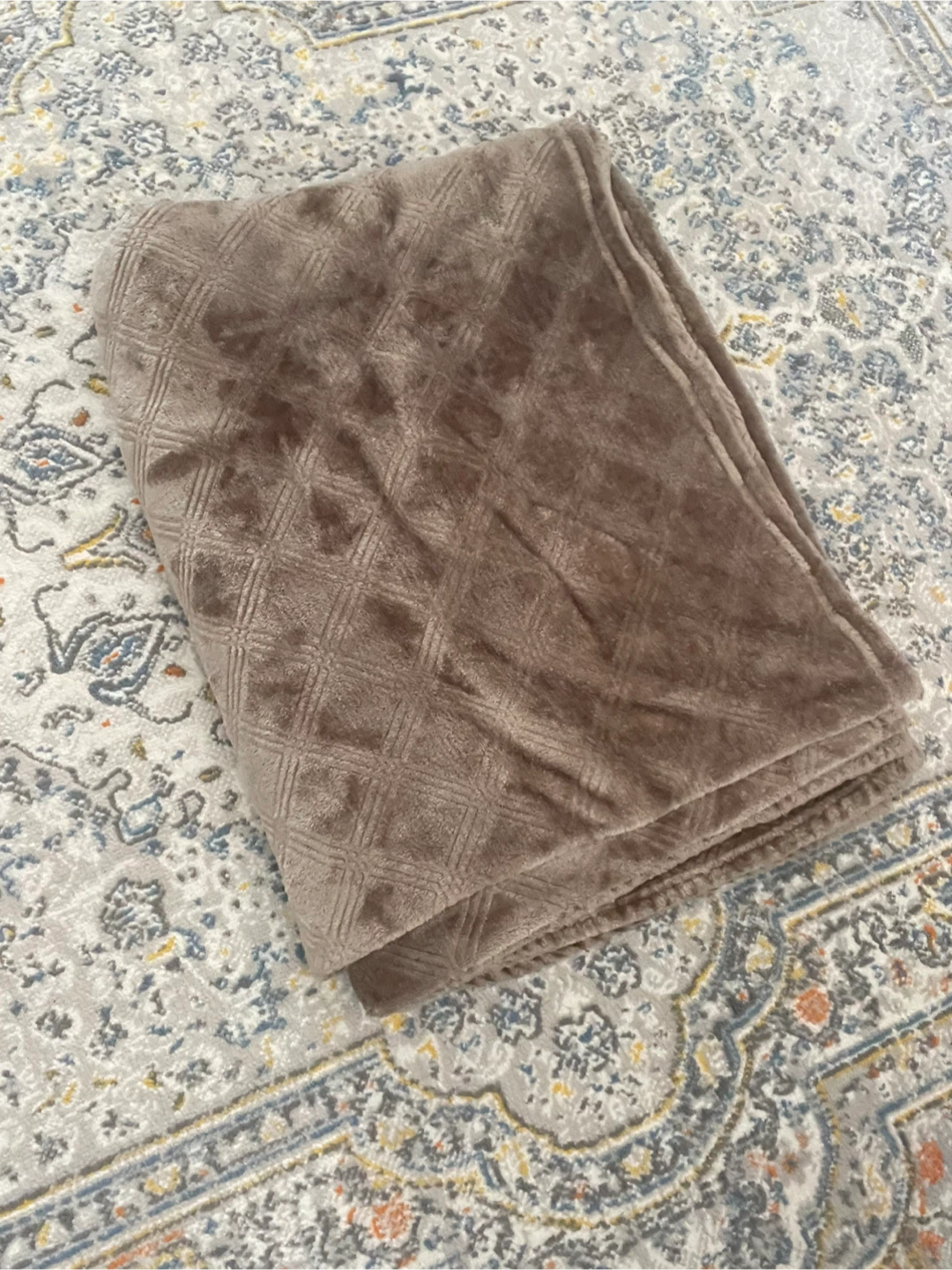 Brown Throw Blanket
