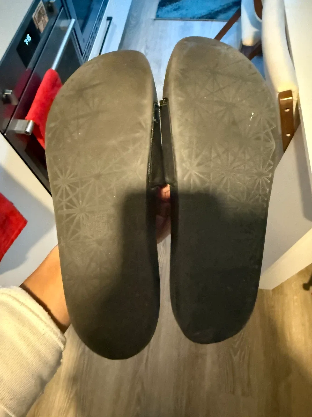 Unisex The North Face Black Slides Size 10 image indicator(2)