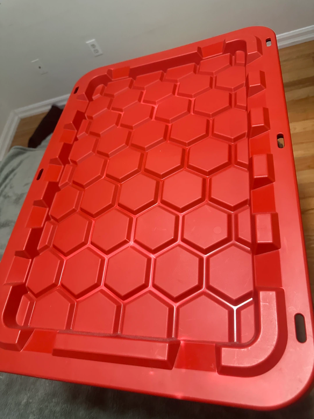Storage Container - Red Lid, Black Base - photo 3