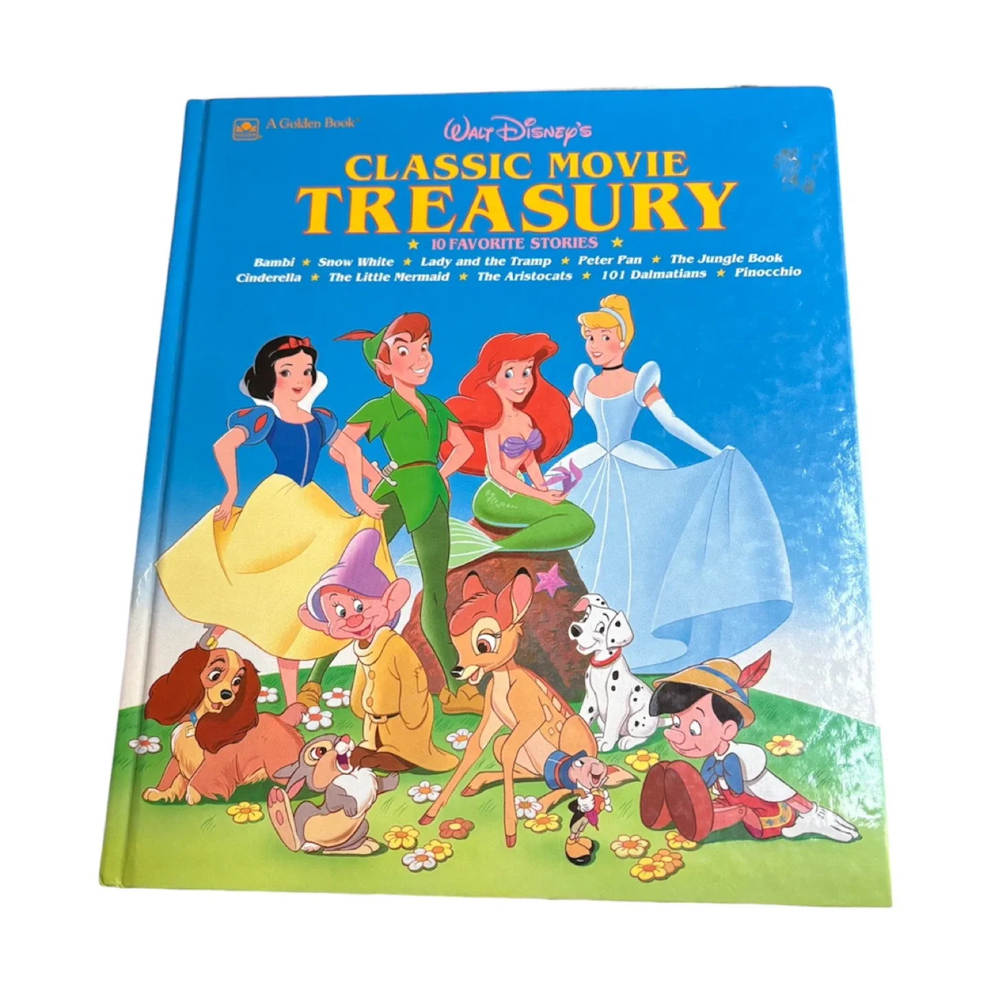 Walt Disney Classic Movie Treasury Vintage Hardcover Pic Book