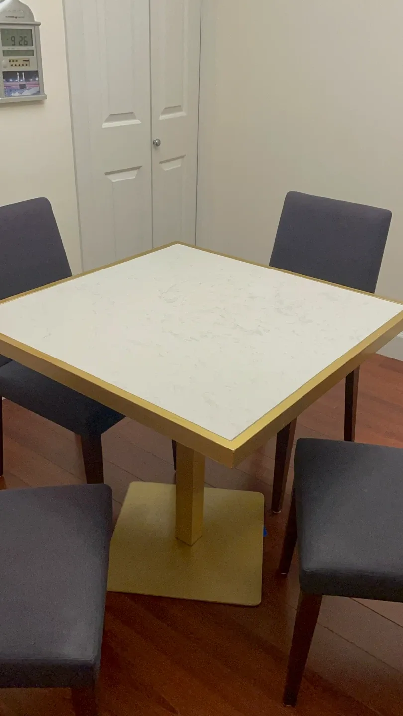Dining Table with 4 Chairs - Dark Grey image indicator(3)