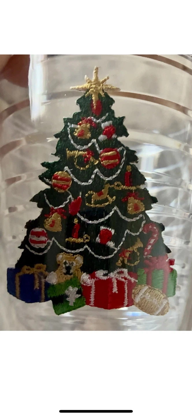 Tervis 12 oz Insulated Tumble in Holiday Christmas Tree LikeNew - photo 5