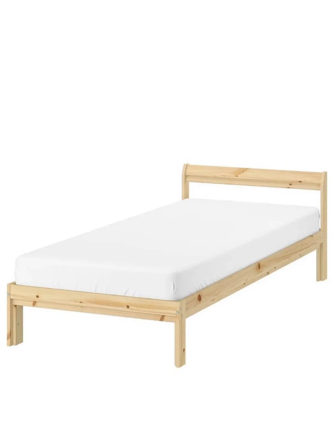 IKEA ÅGOTNES Foam Mattress & Bed Frame