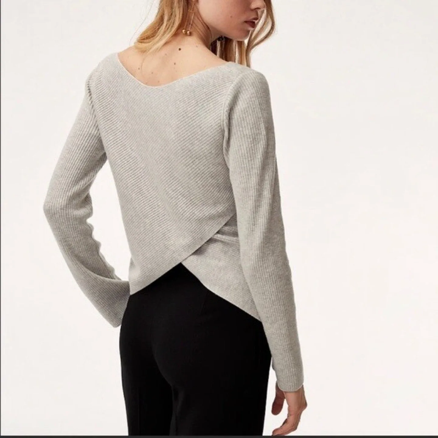 Babaton Kitano Cross-back Knit Sweater