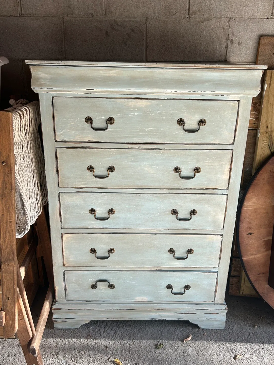 Hand Painted 5-Drawer Chest image indicator(2)