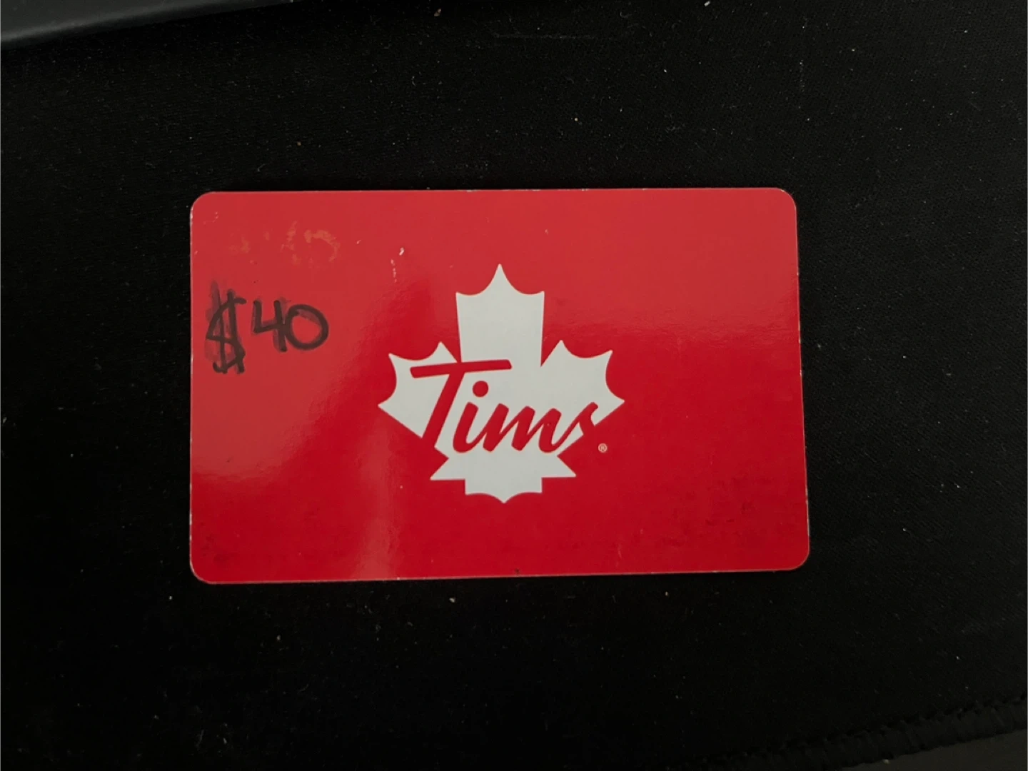 $40 Tim Hortons Giftcard
