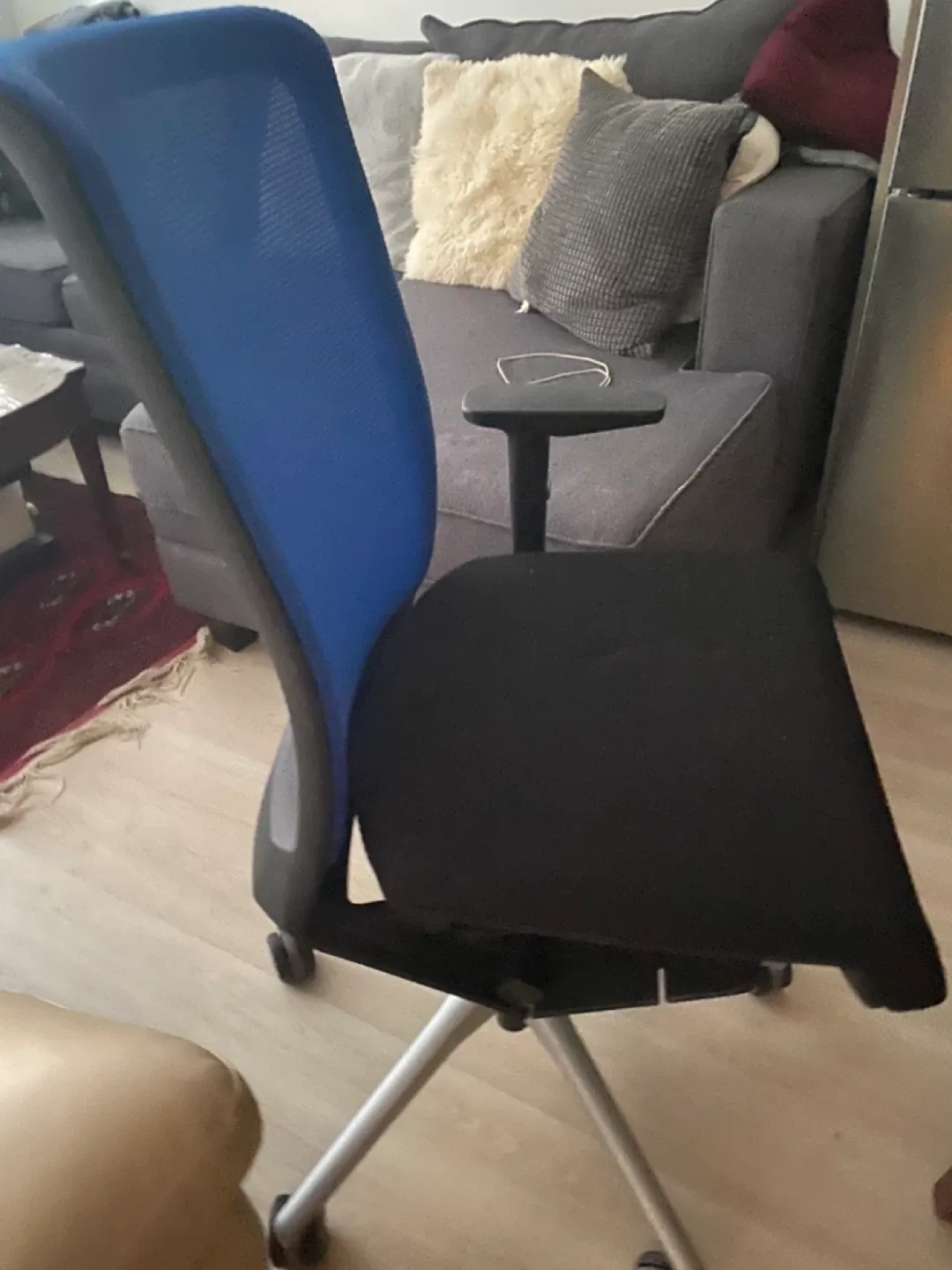 Blue & Black Office Chair image indicator(2)