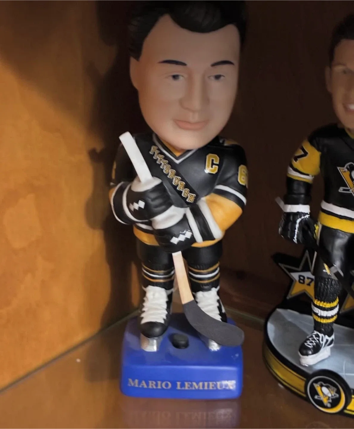 Mario Lemieux Pittsburgh Penguins Ceramic Bobblehead