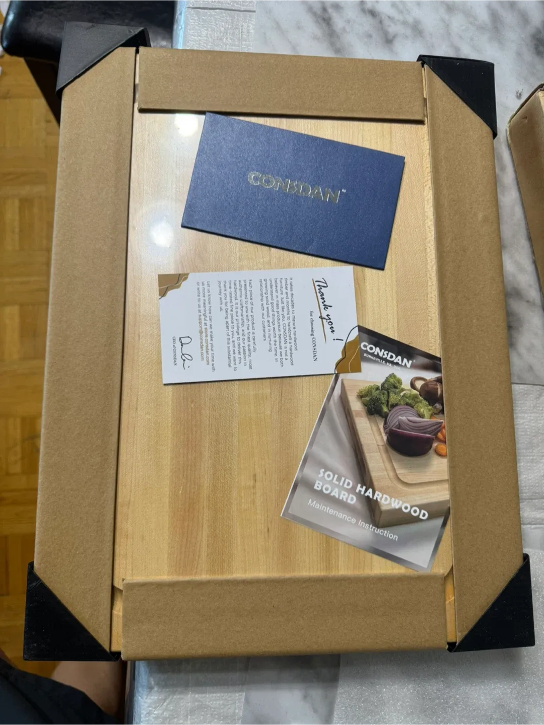 Consdan Chopping Board image indicator(7)