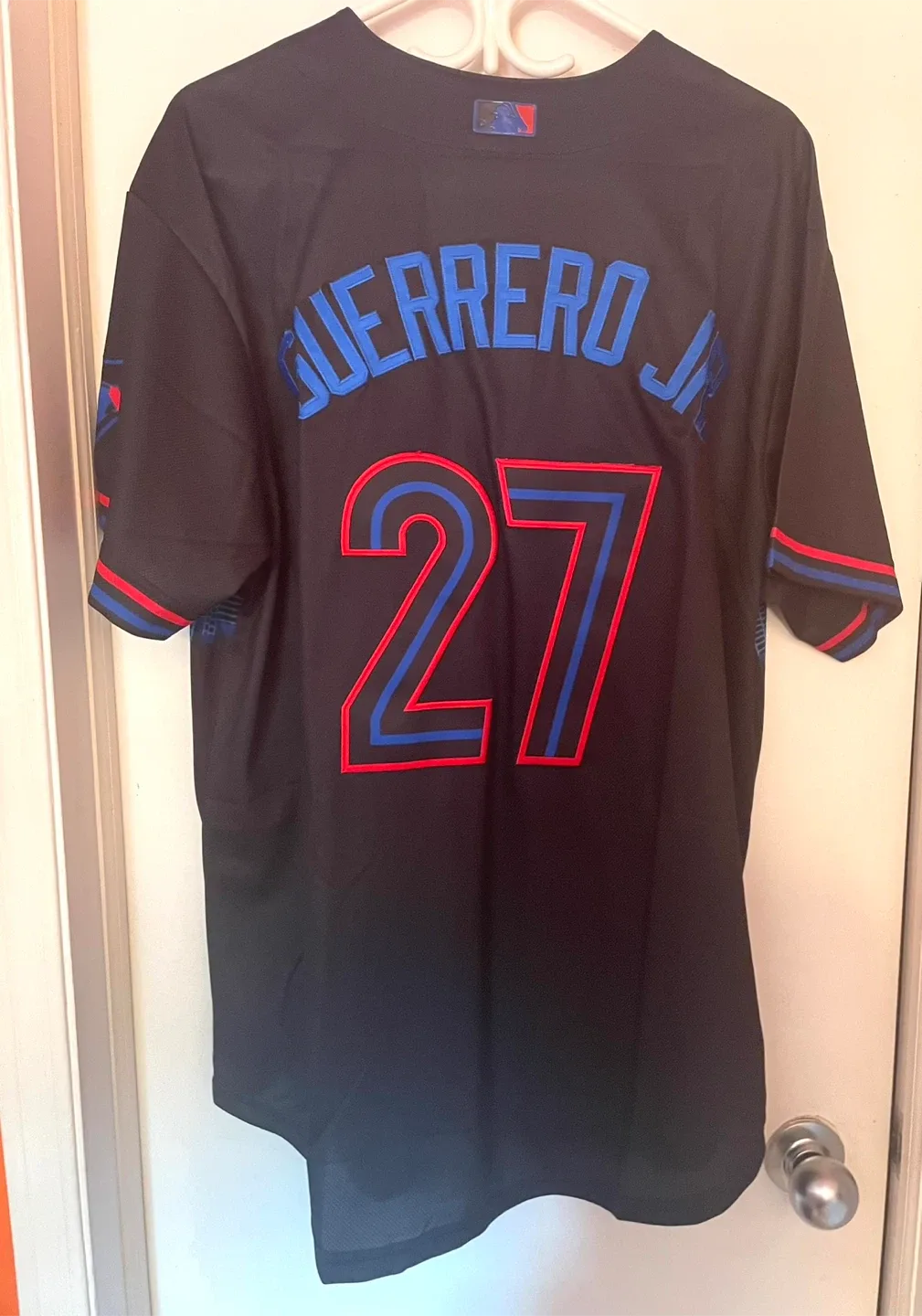 New Mens TORONTO BLUE JAYS Jersey GUERRERO#27 XL