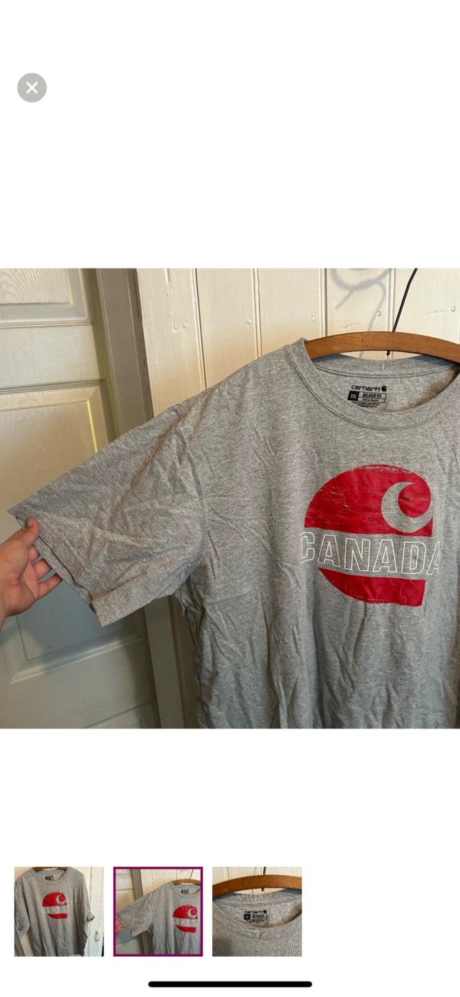 Carhartt Canada T-shirt - 2XL - Relaxed Fit - photo 2