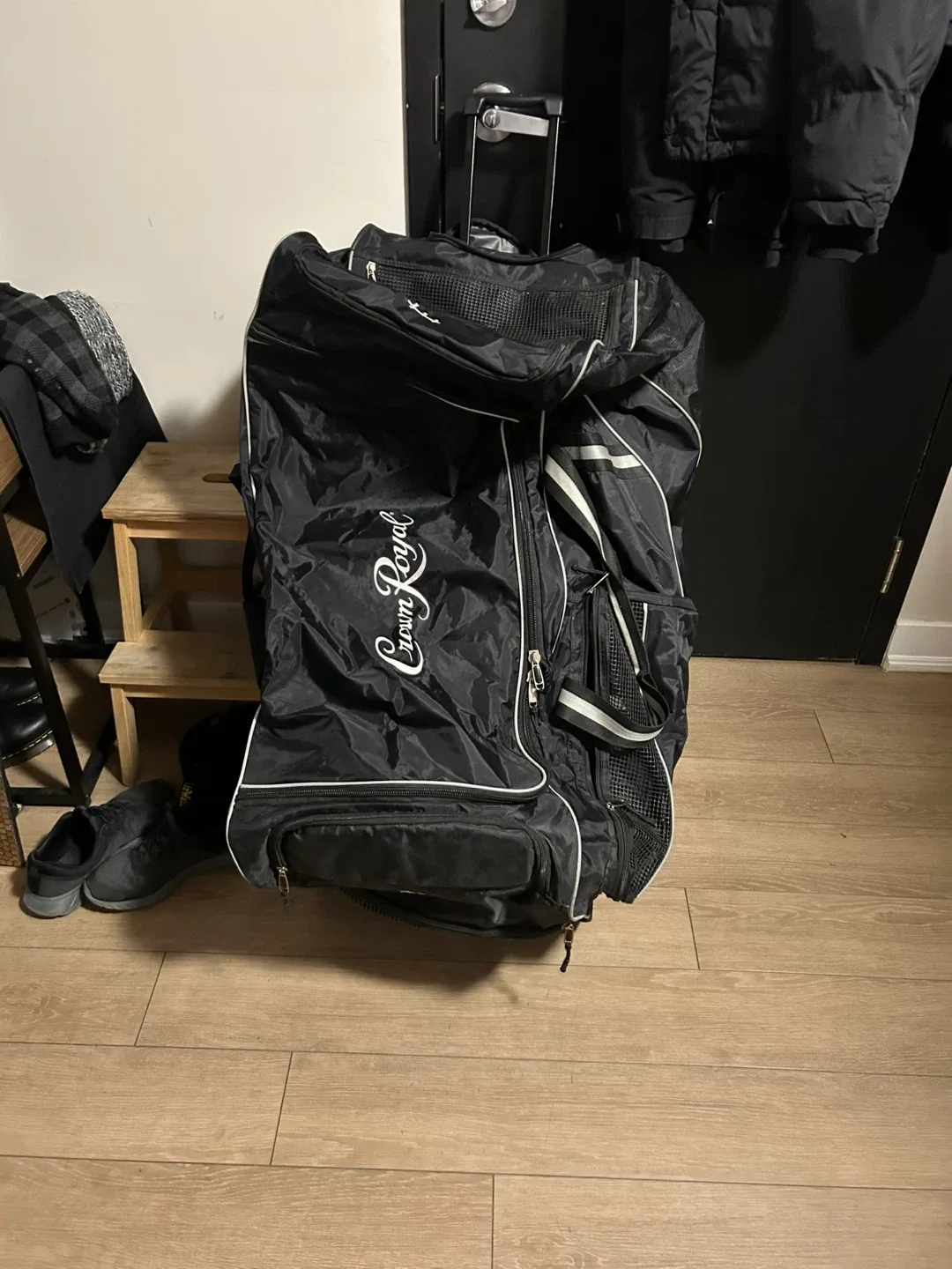 Crown Royal Wheeled Rolling Duffel Bag