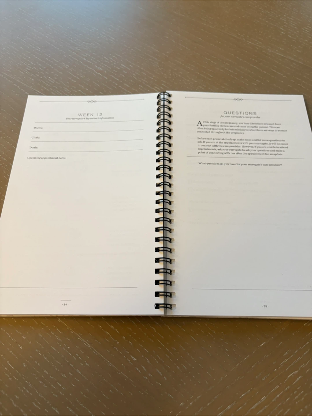 Surrogacy Journal Intended Parents Planner - photo 3