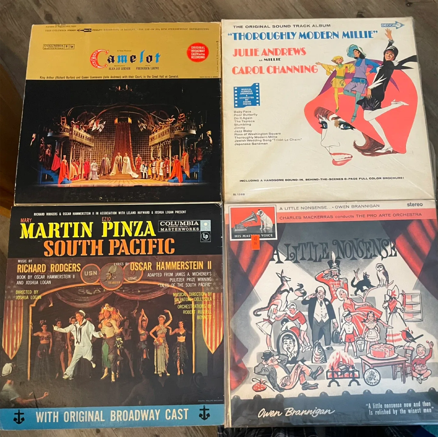 Broadway Cast Recording Vinyls sold separately