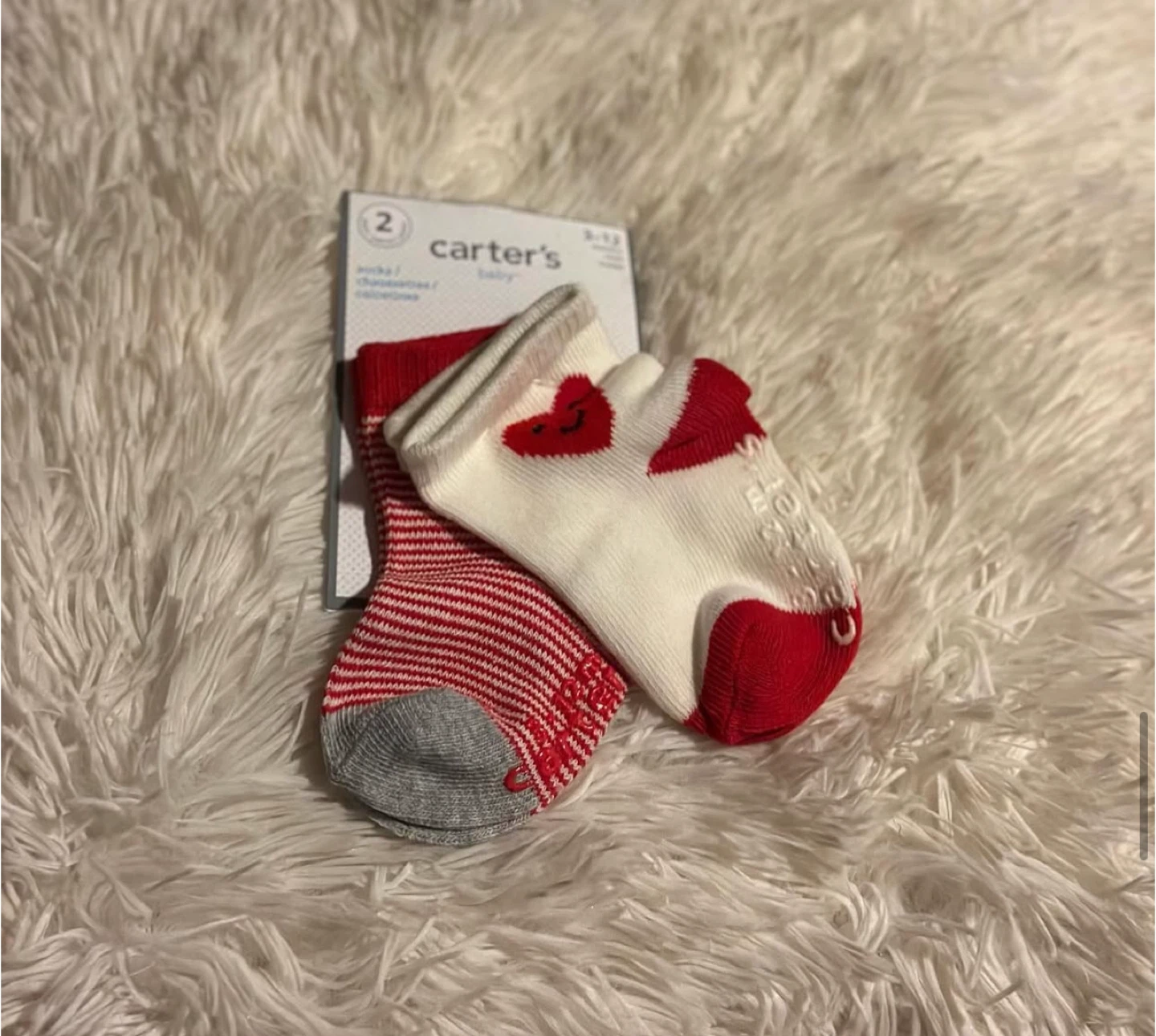 Carter's Baby Socks, Size 3-12 Months - photo 2