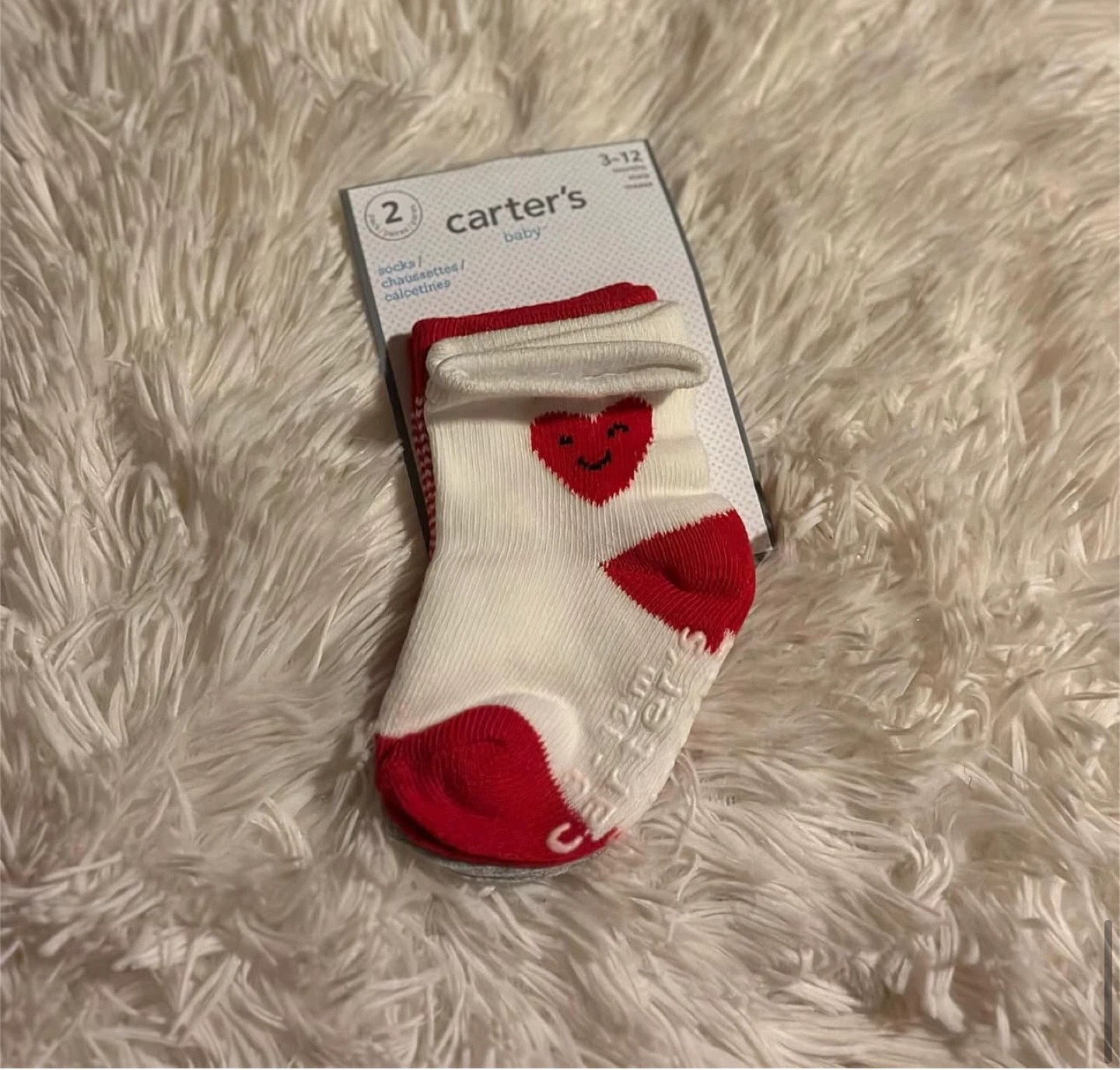 Carter's Baby Socks, Size 3-12 Months