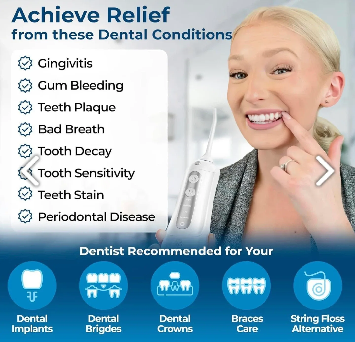 Portable Oral Irrigator image indicator(7)