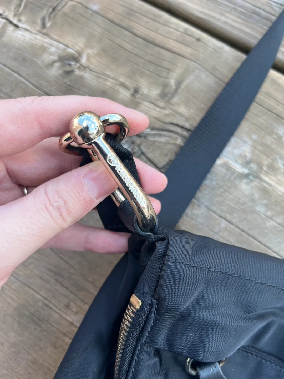 Lululemon black Crossbody Bag image indicator(3)