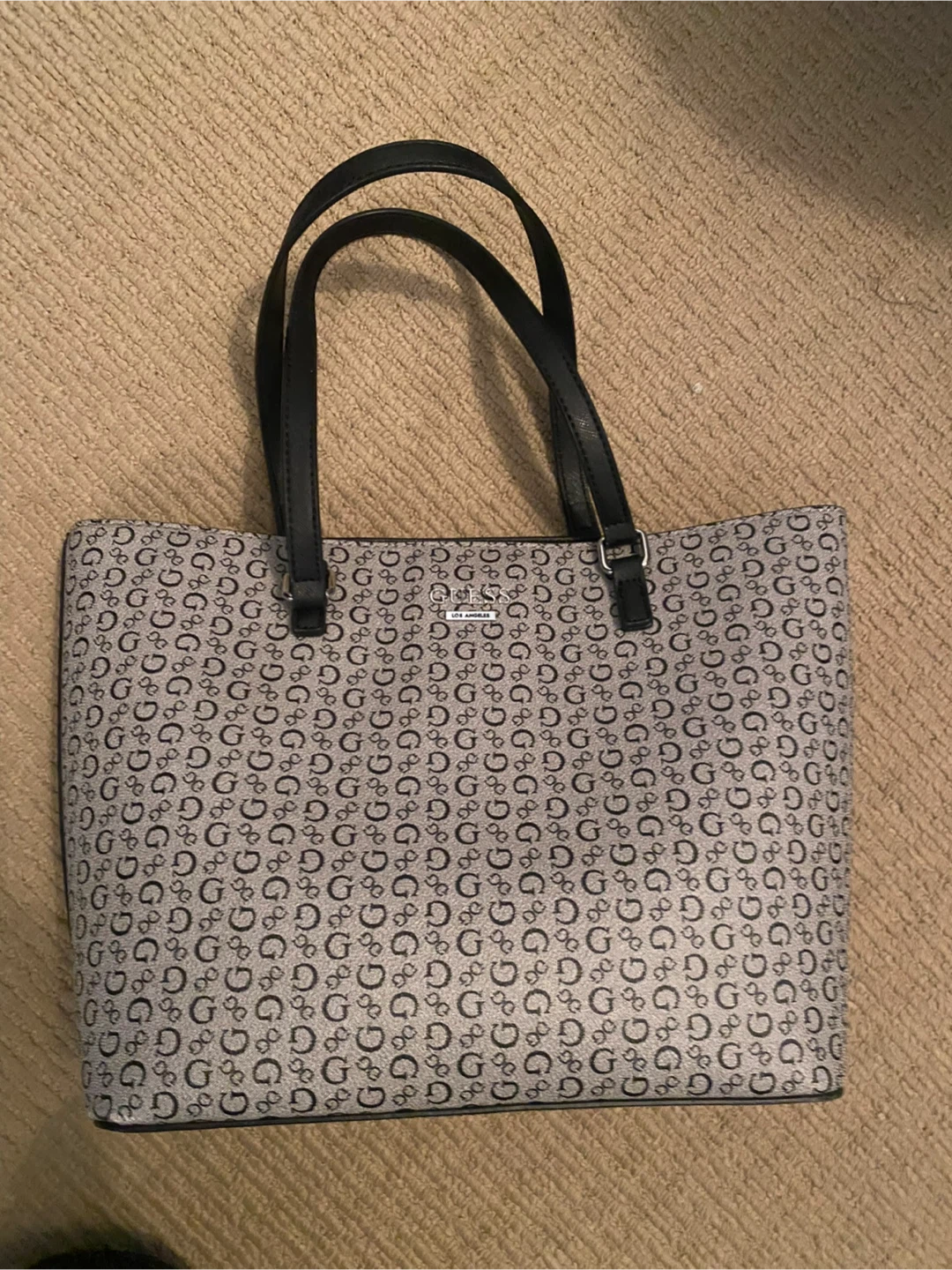 Guess Tote Bag - Grey & Black