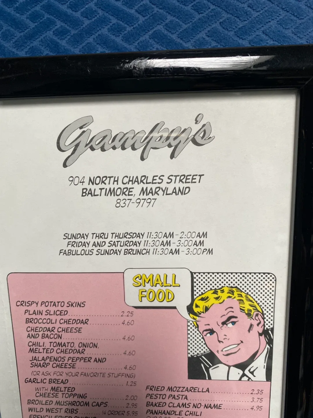 Gamppy's Restaurant Menu Board image indicator(3)