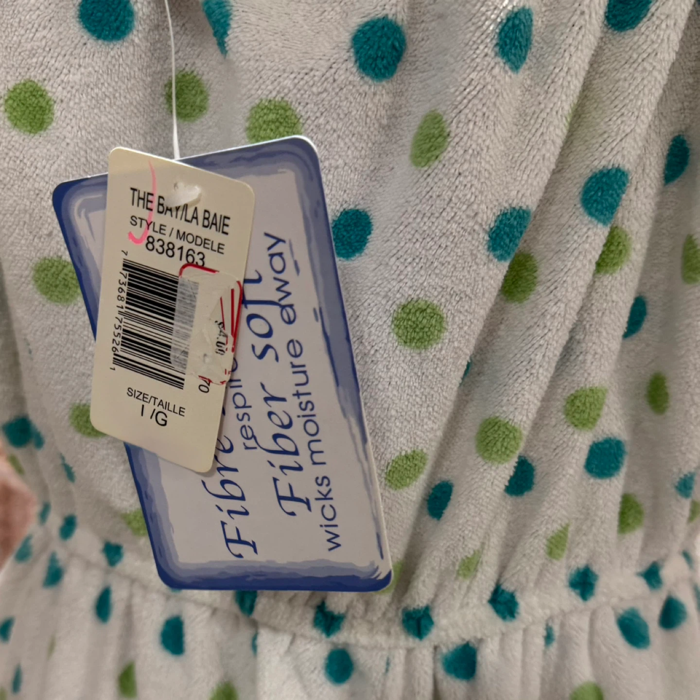 Jasmine Rose Terry Romper Polka Dot – Size L – New With Tag - photo 4