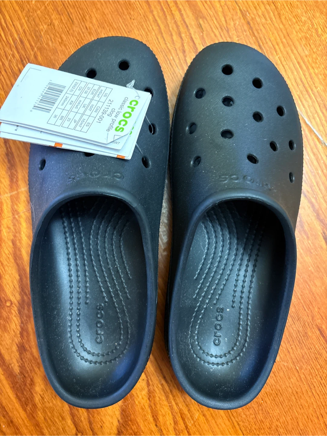 Crocs Classic Low Profile Clog - Mens 5 Women's 7