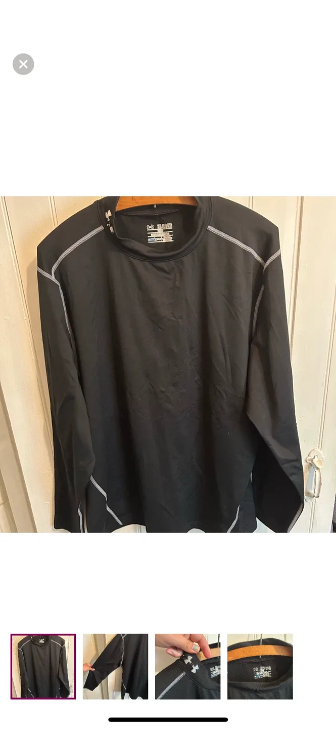 Under Armour Fitted Long Sleeve Shirt - 2XL