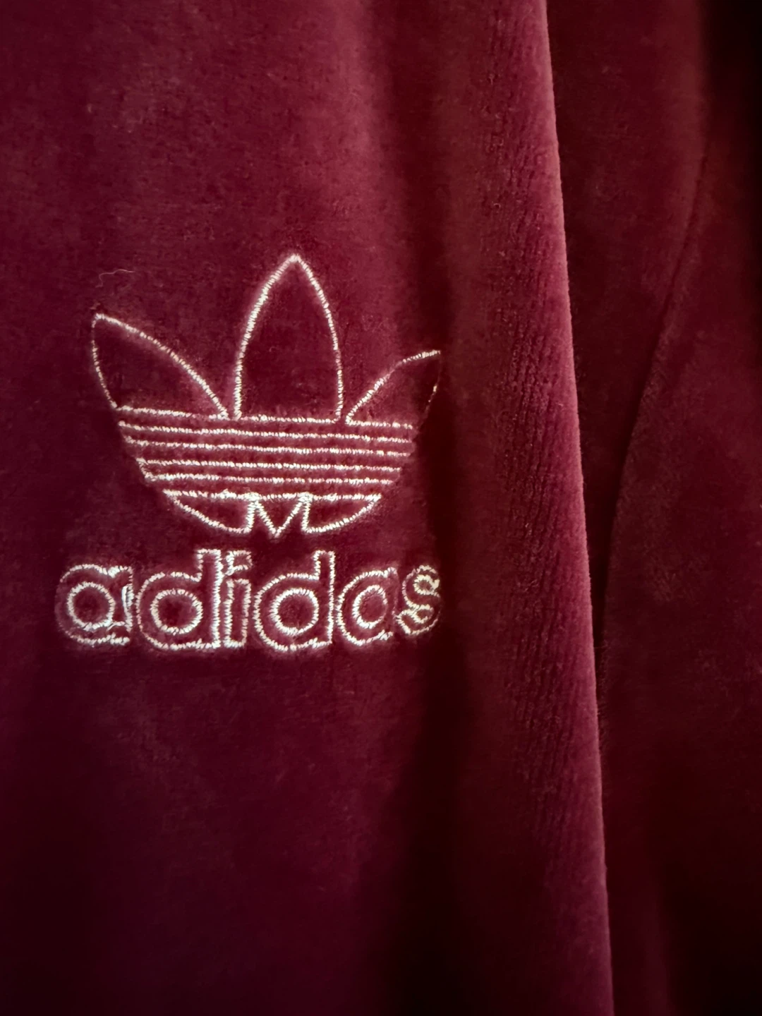Adidas Velour Track Jacket XL - photo 4
