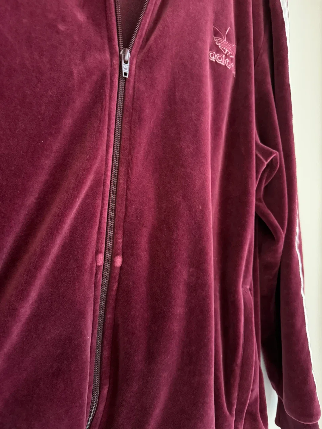 Adidas Velour Track Jacket XL image indicator(6)