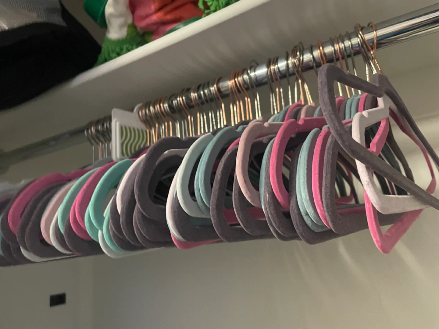 velvet coat hangers