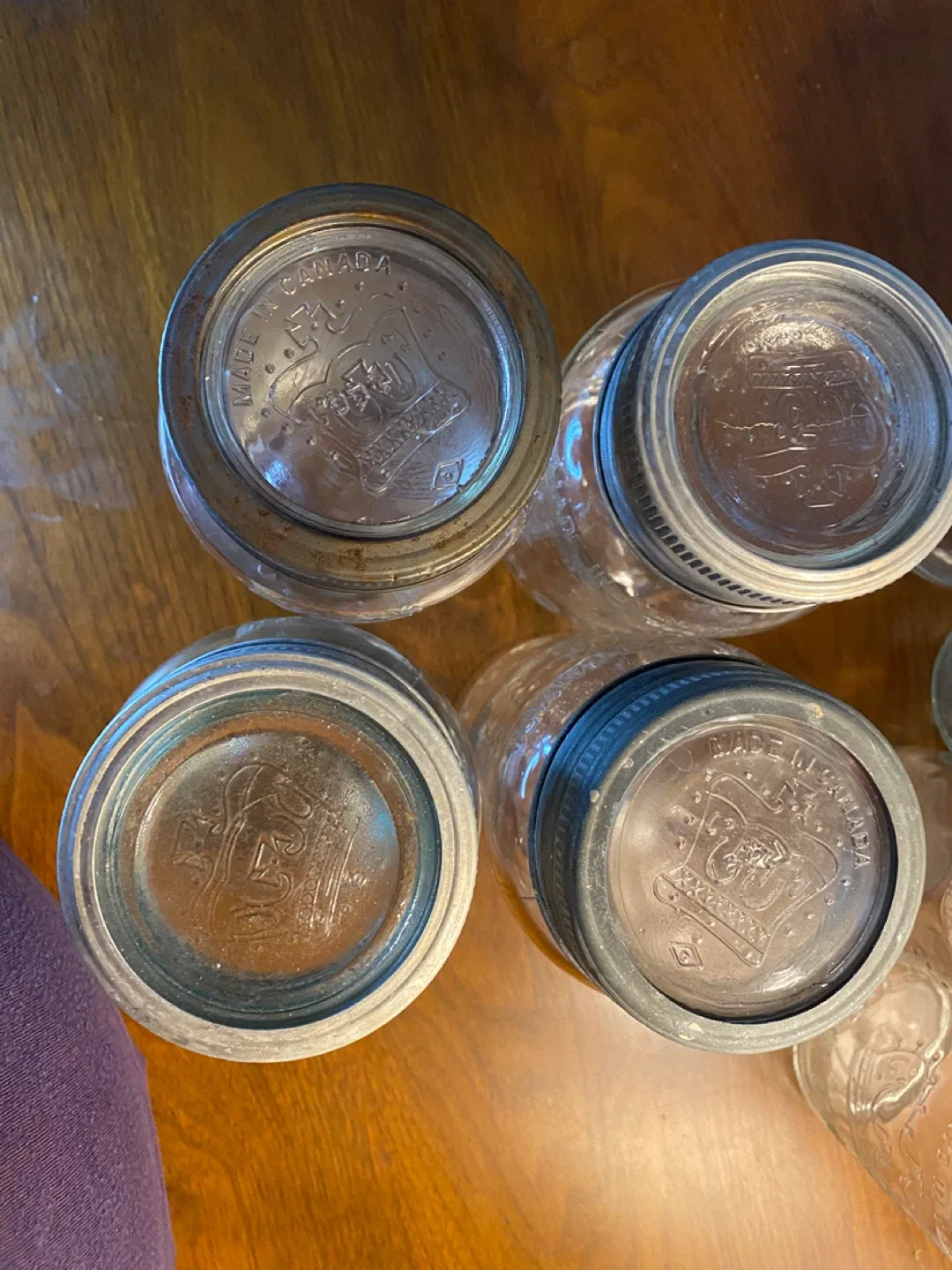 Vintage Gem Mason Jars - Made in Canada image indicator(8)