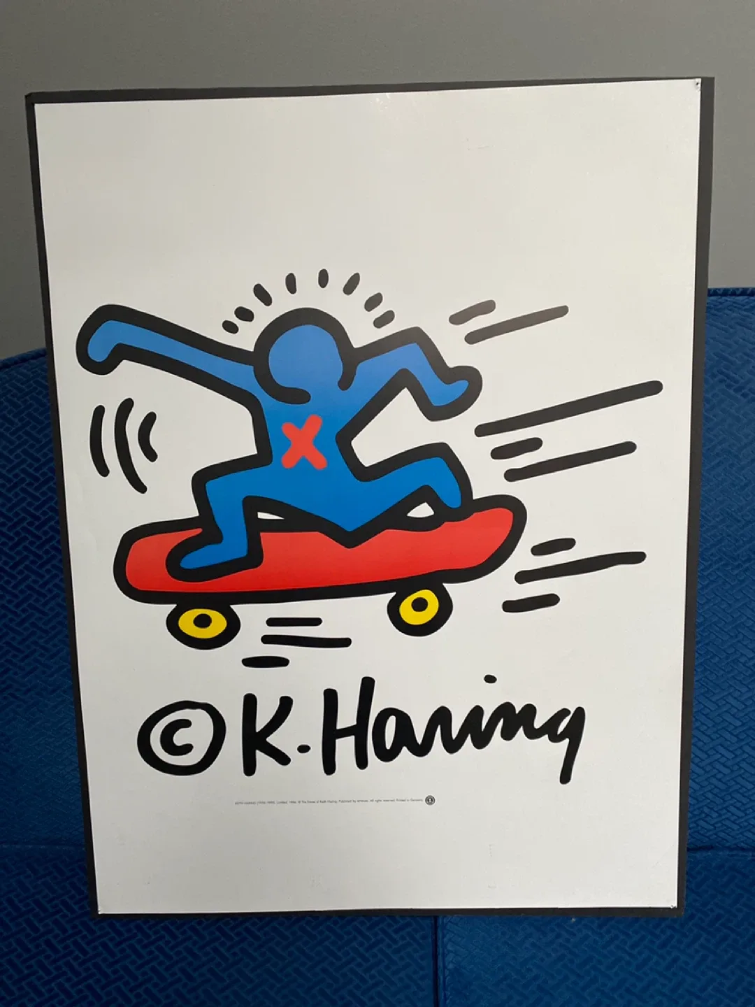 Keith Haring Skateboarder Print