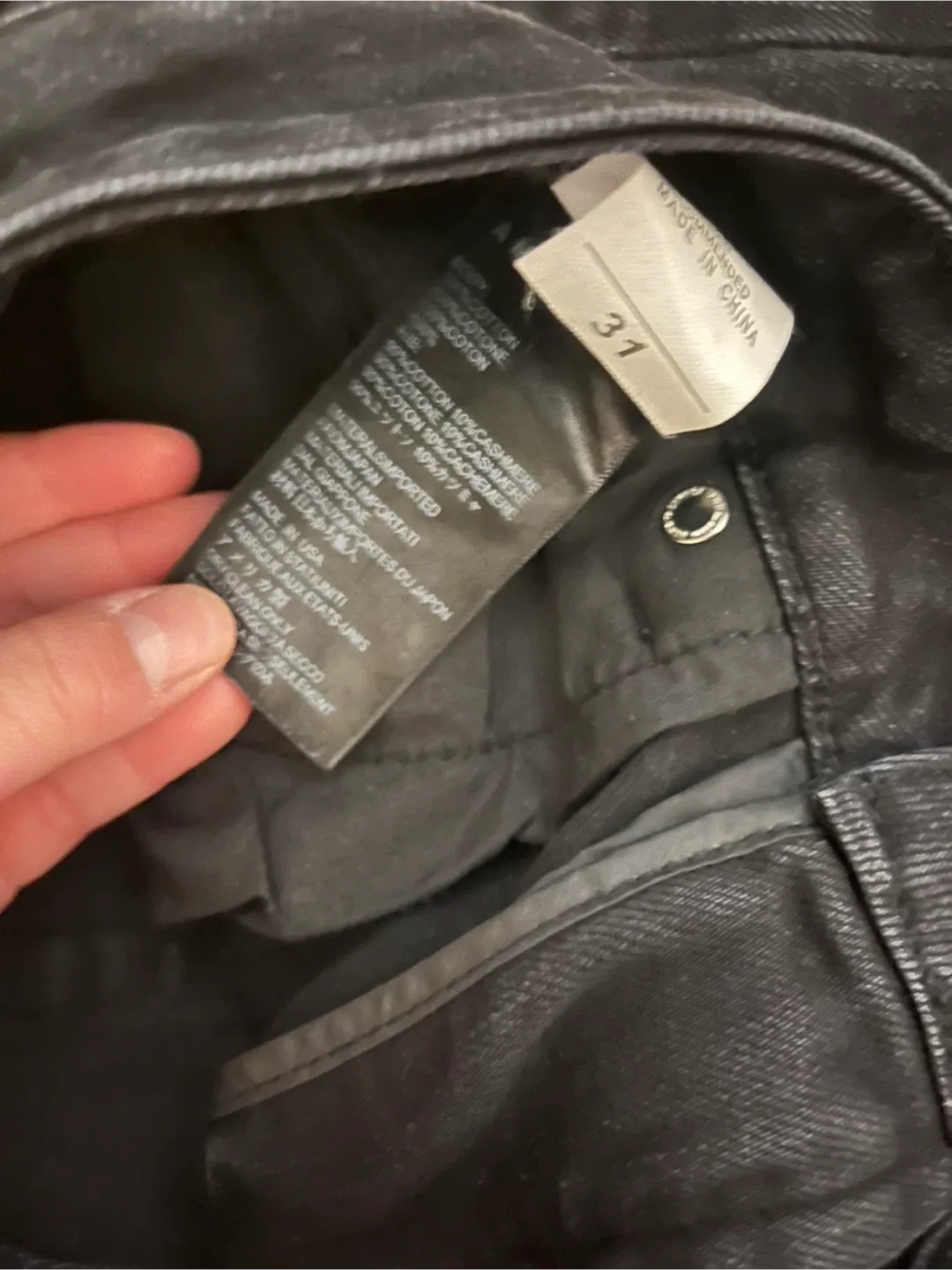 Amiri MX1 Distressed Black Jeans - Size 31 image indicator(2)