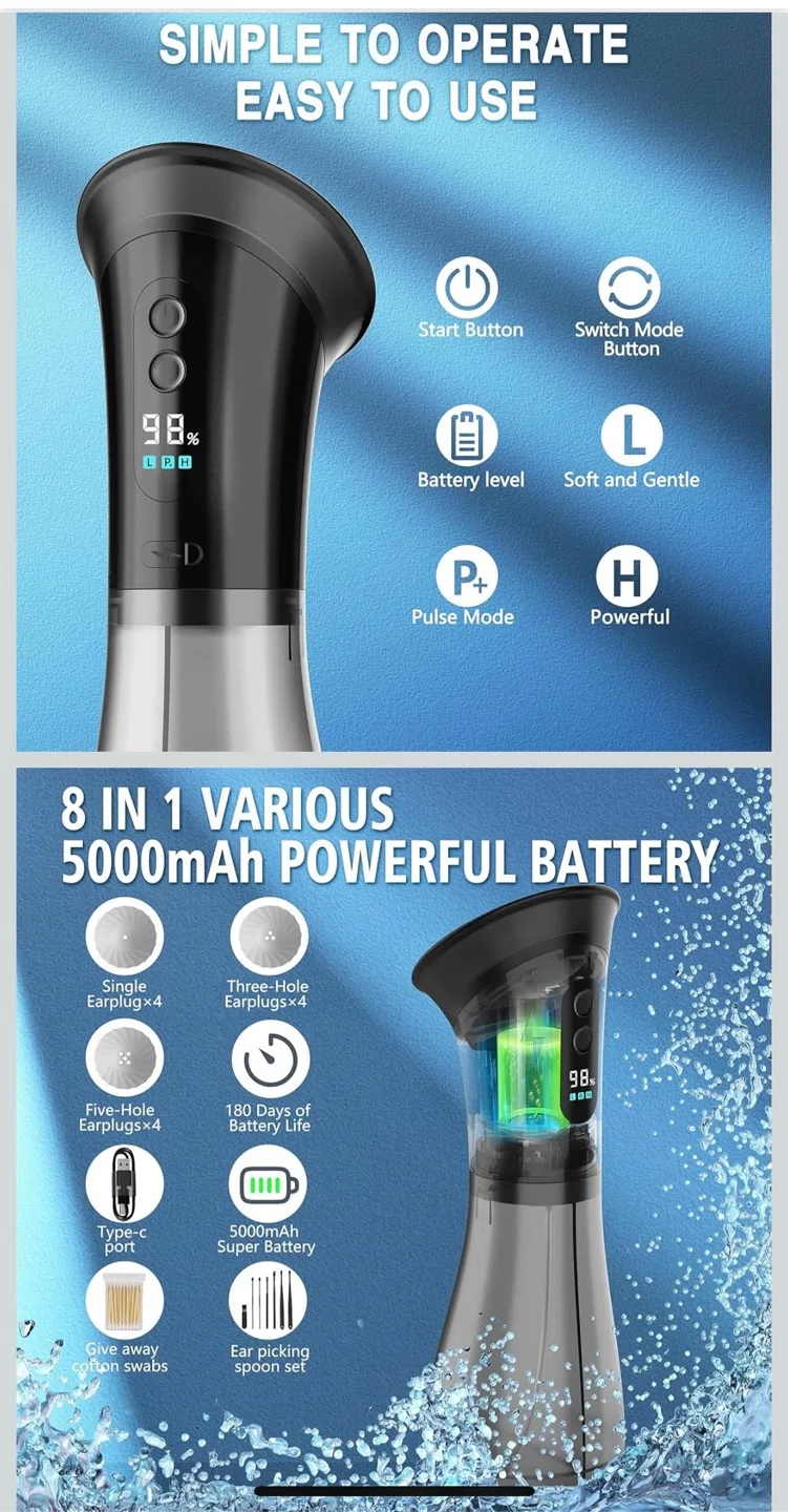 Rnful Ear Wax Removal Tool - Dark image indicator(3)