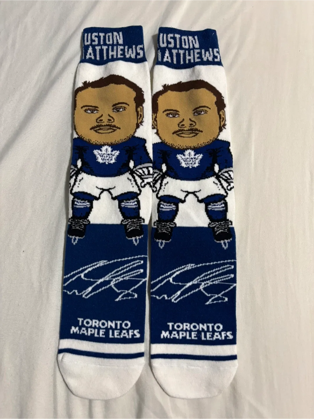 Toronto Maple Leafs Auston Matthews Socks