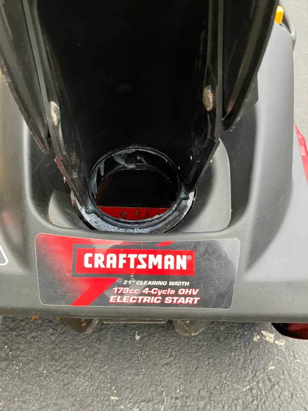 Craftsman 21" 179cc 4-Cycle OHV Electric Start Snow Blower