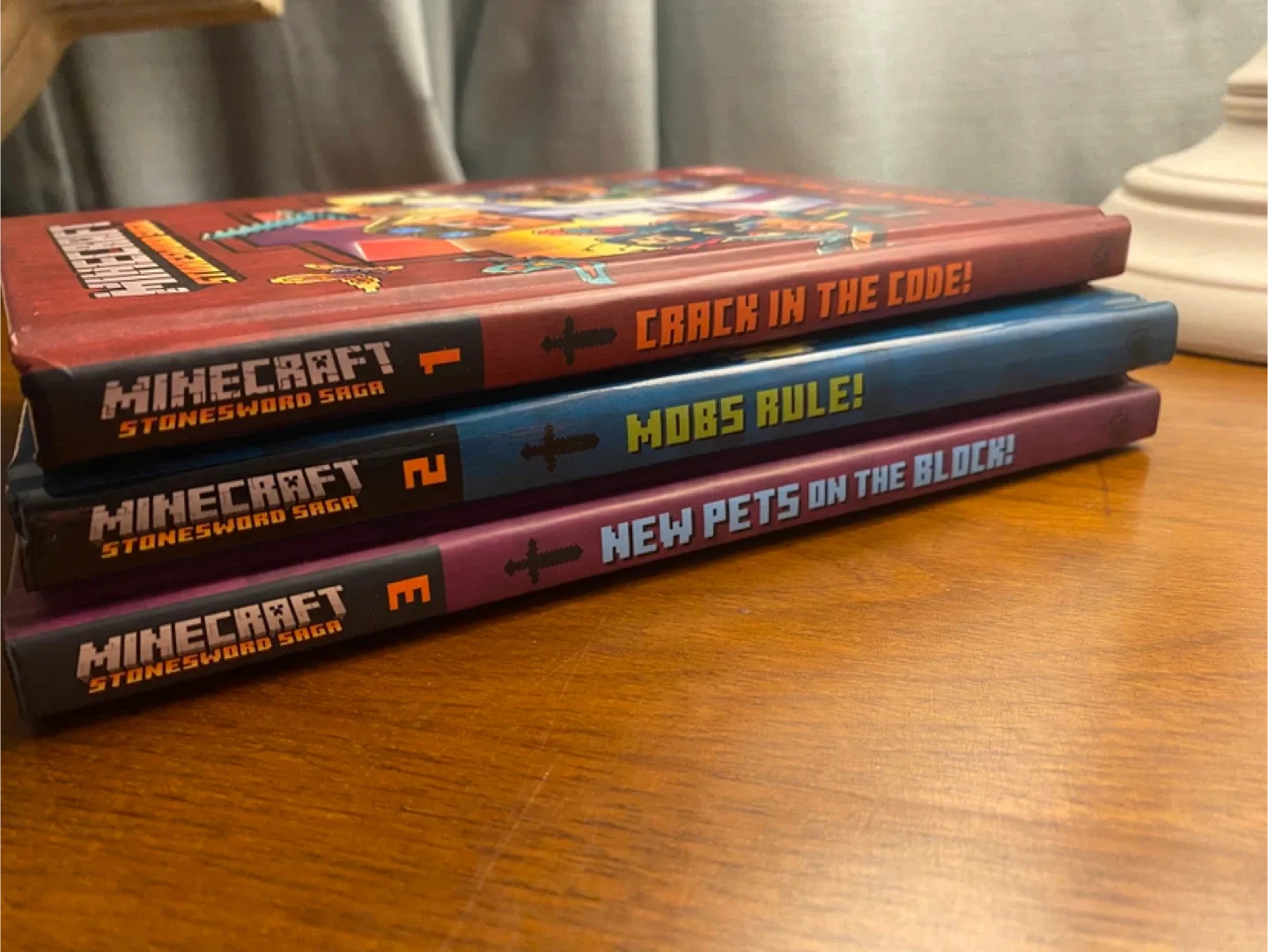 Minecraft Stonewood Saga Books - Set of 3