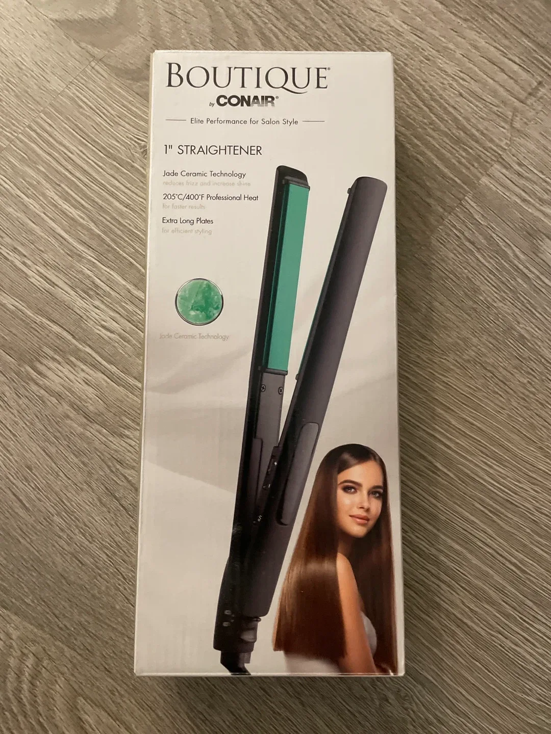 Jade hair straightener - New in Box