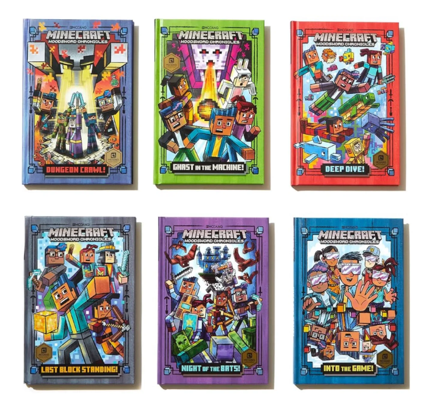 Minecraft Woodsword Chronicles Book Set