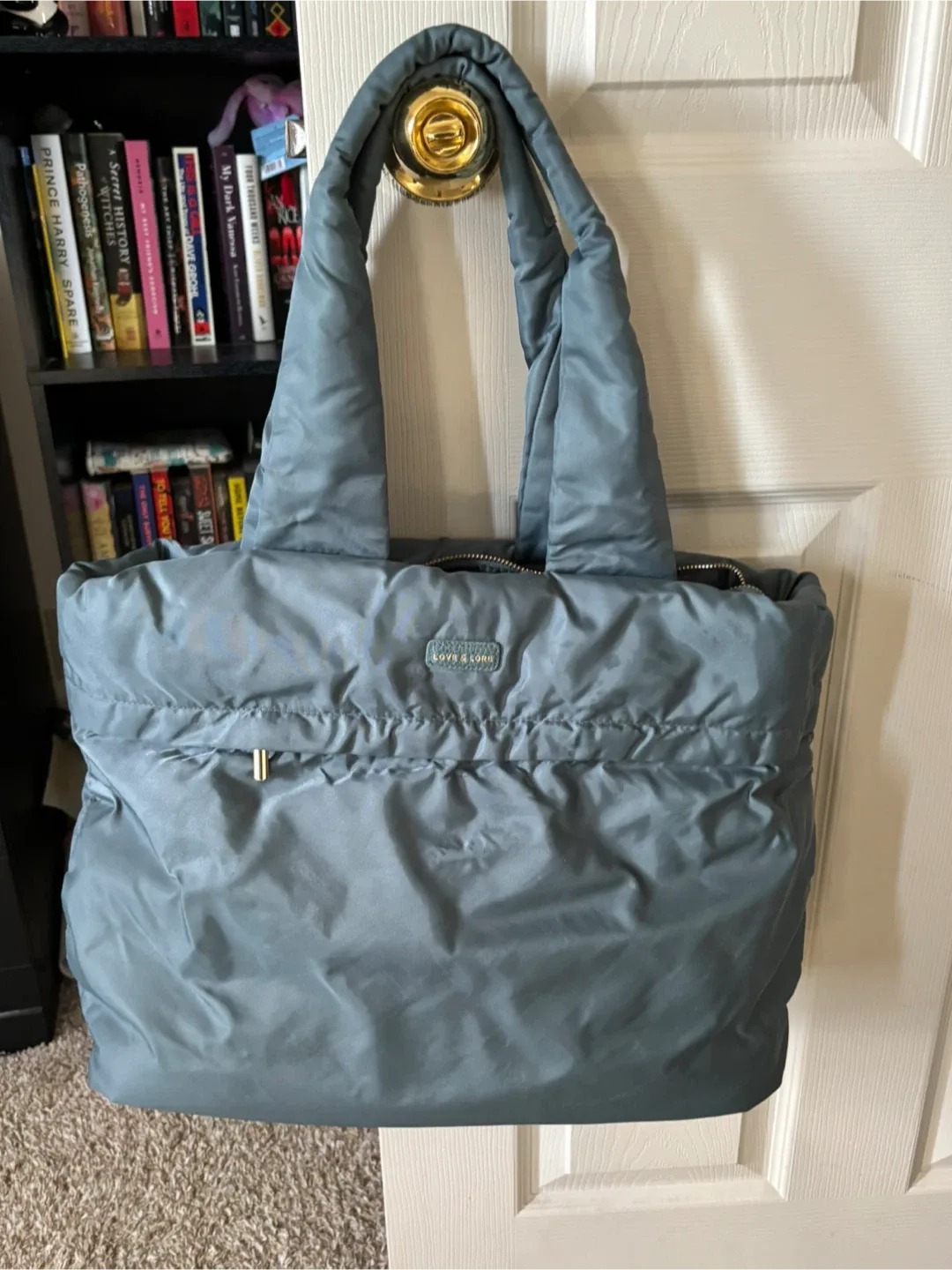 Love & Lore Puffer Tote Bag