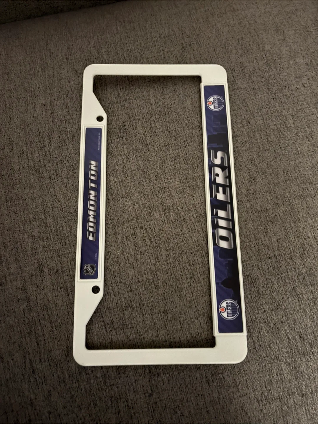 Edmonton Oilers License Plate Frame
