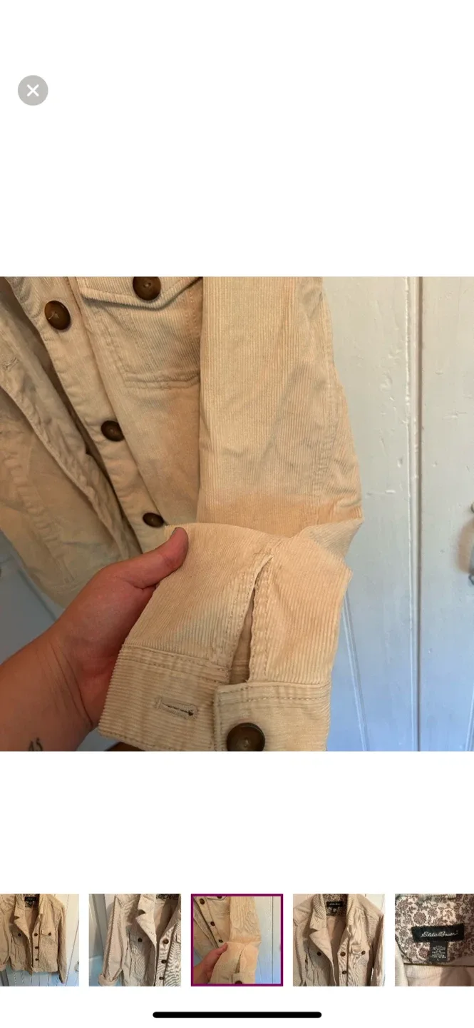 Eddie Bauer Corduroy Jacket - Size L image indicator(3)