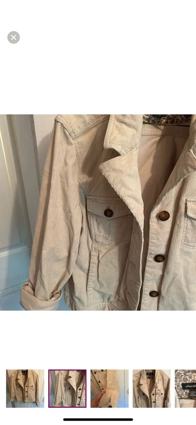 Eddie Bauer Corduroy Jacket - Size L image indicator(2)