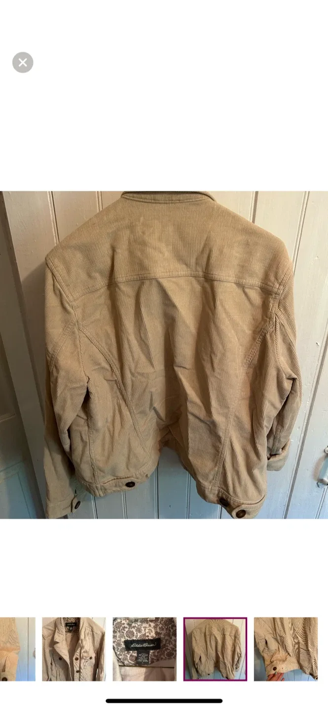 Eddie Bauer Corduroy Jacket - Size L image indicator(6)