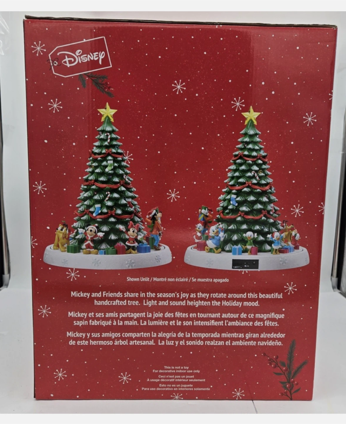Disney Animated Tree with Lights and Music - photo 2
