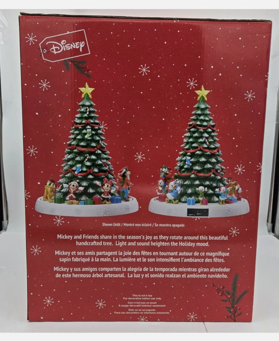 Disney Animated Tree with Lights and Music image indicator(2)