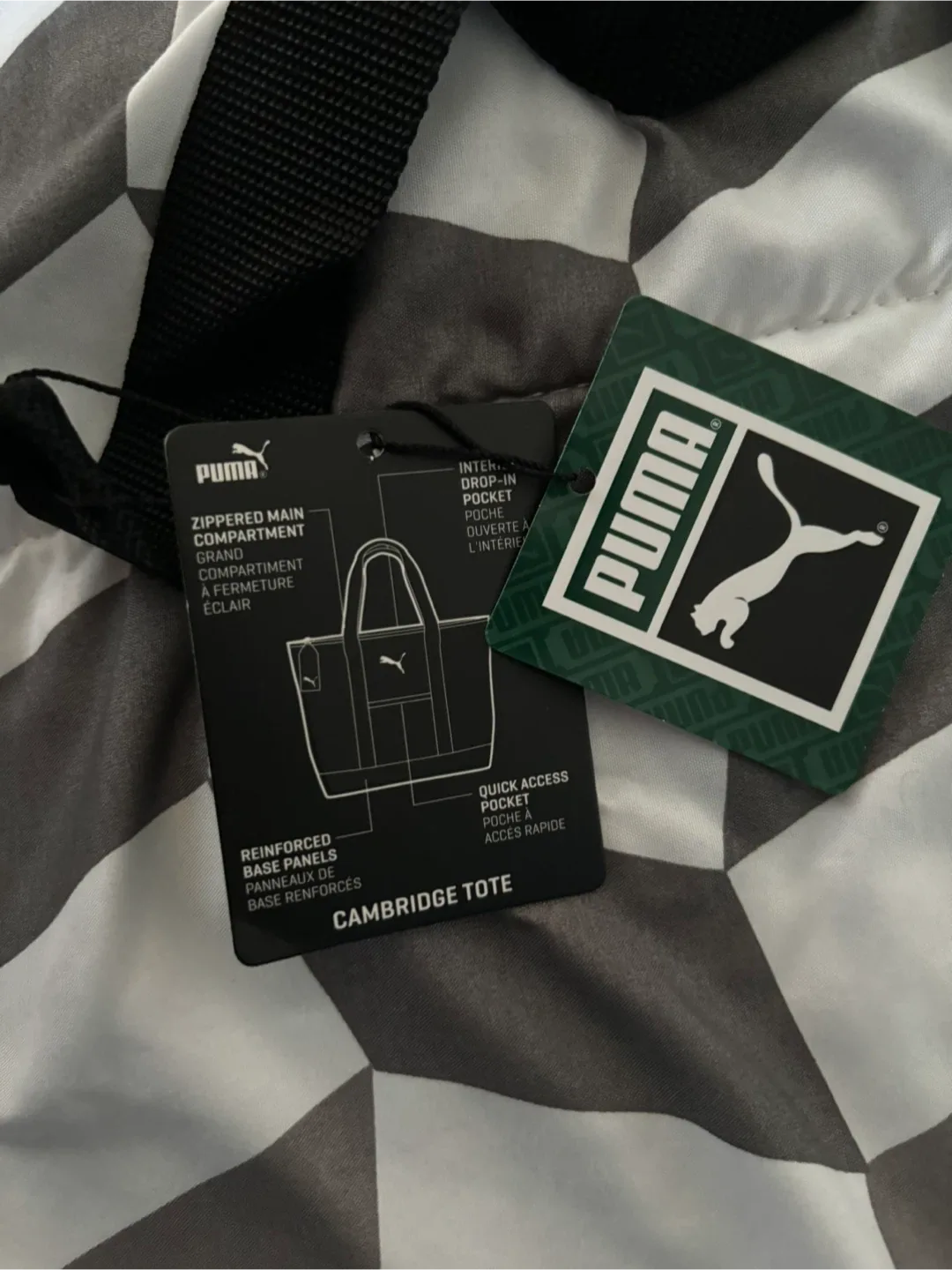 Puma Cambridge Tote Bag - Black image indicator(2)