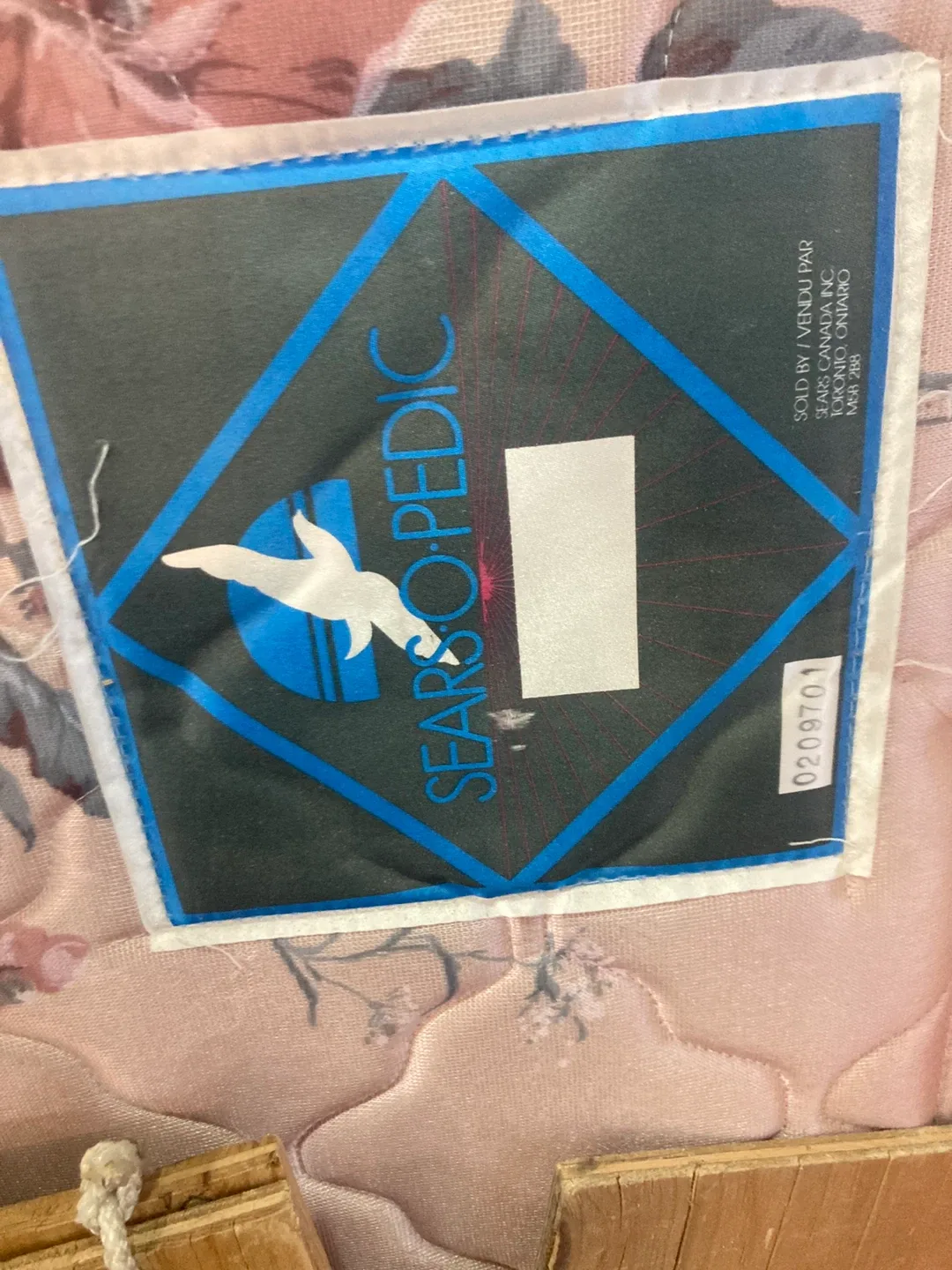 Sears-O-Pedic Mattress image indicator(2)