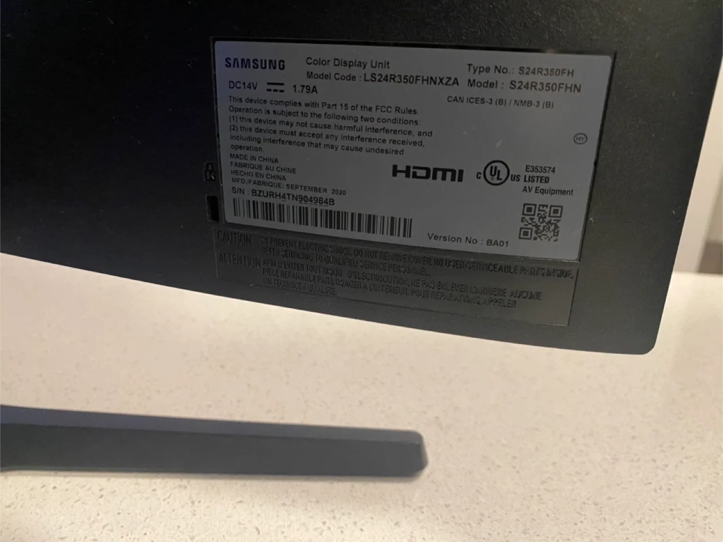 LG 24M38D-B & Samsung S24R350FHN 24" Monitors image indicator(4)