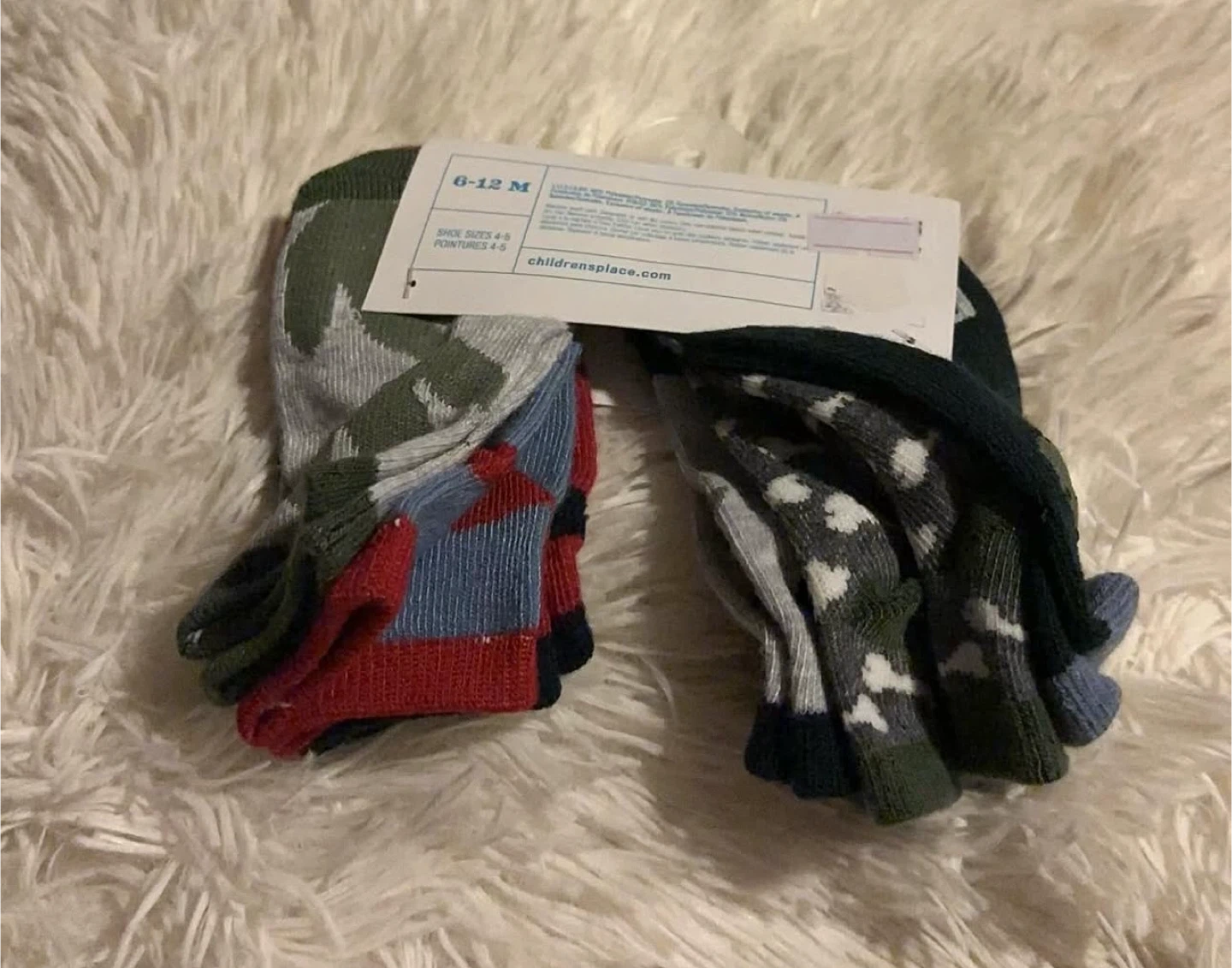 The Children's Place Ankle Socks 6-Pack (6-12M) - photo 3